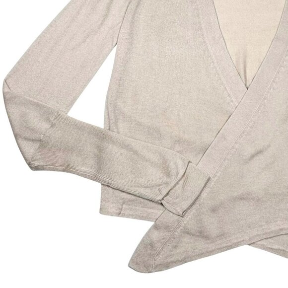 NWT Gold Hawk Lightweight Cardigan Sz.M Silk Bamboo Quiet Luxury Classic - Picture 11 of 12